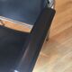 Bauhaus armchair in leather and chrome tubes, 70s 80s