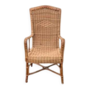 fauteuil en osier