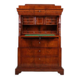 Secrétaire Biedermeier, Europe du Nord, vers 1860.