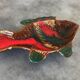 Dish with compartments for aperitif in Vallauris ceramic, vintage fish shape, 34 cm