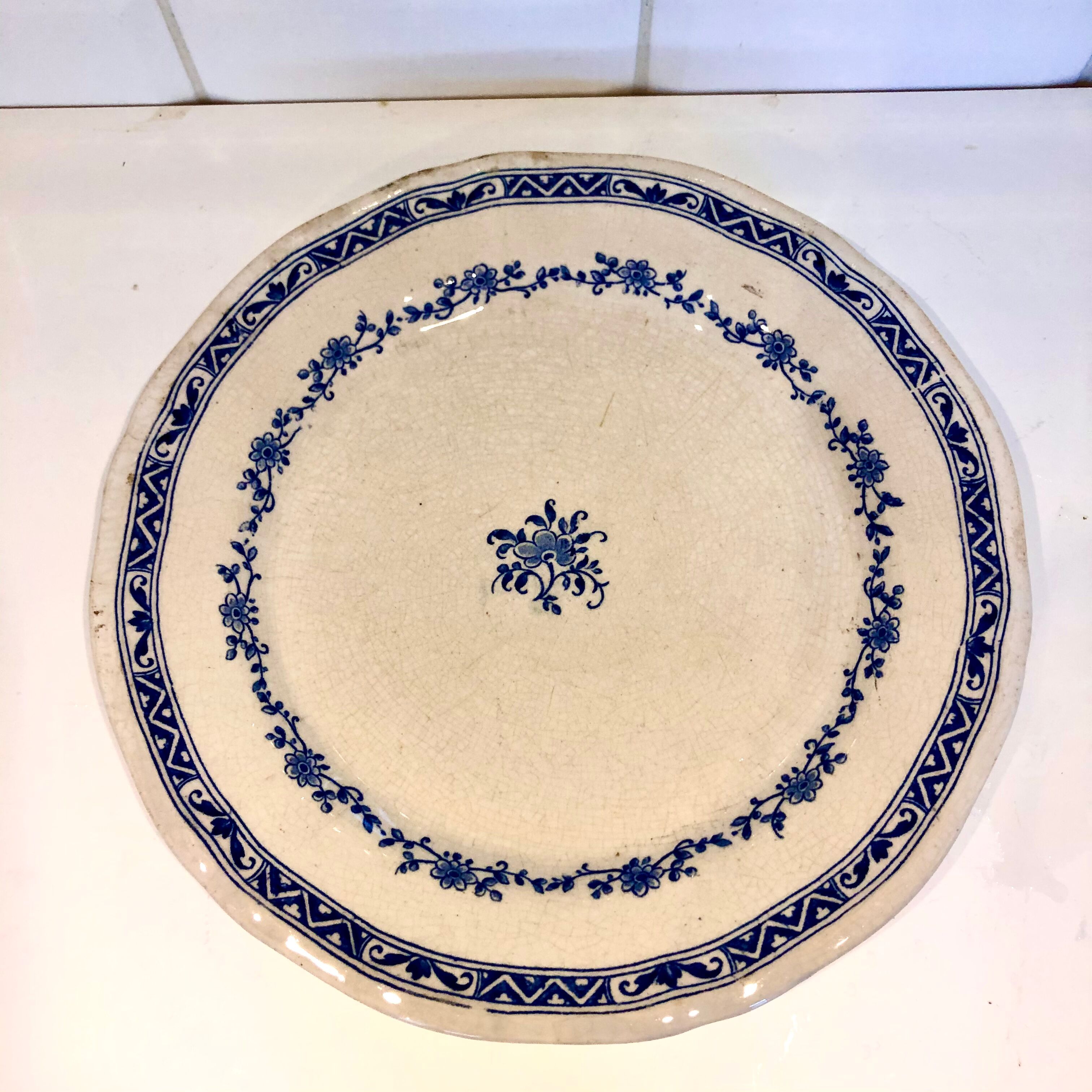 Gien dish 19th century