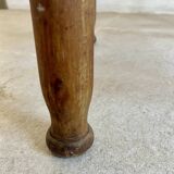 Old wooden bar stool