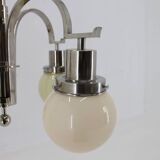 1930s Art Deco Chandelier, Czechoslovakia