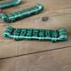 Set of 8 lonchamp france knife holders in barbotine