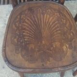 Lot of 6 mismatched bistro chairs