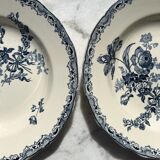 2 hollow plates Sarreguemines