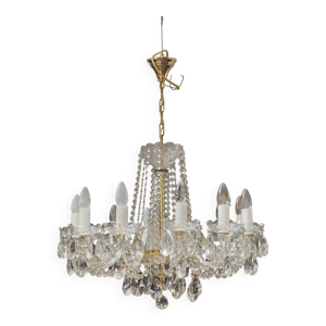 Lustre tchèque en cristal