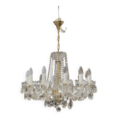 Czech cut crystal chandelier, 12 arms