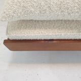 Teak Daybed with Cushions and Bolster, 1960s