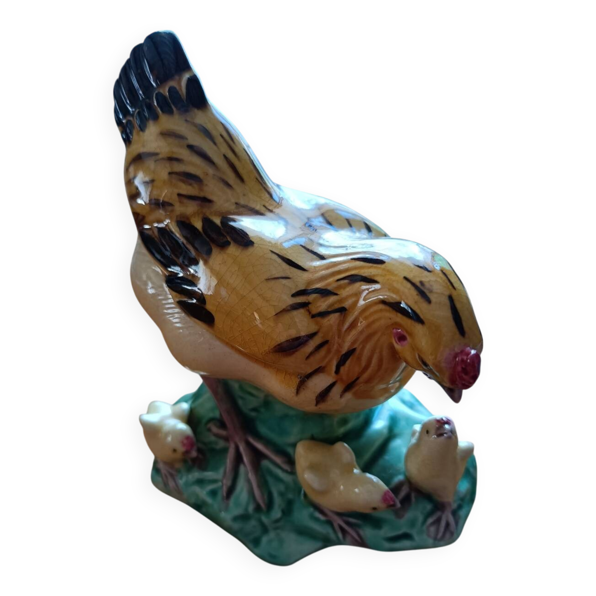 Chicken and chicks barbotine