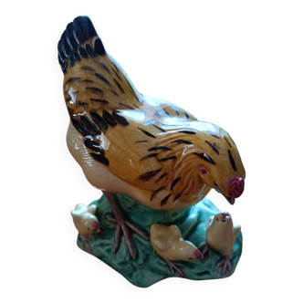 Chicken and chicks barbotine