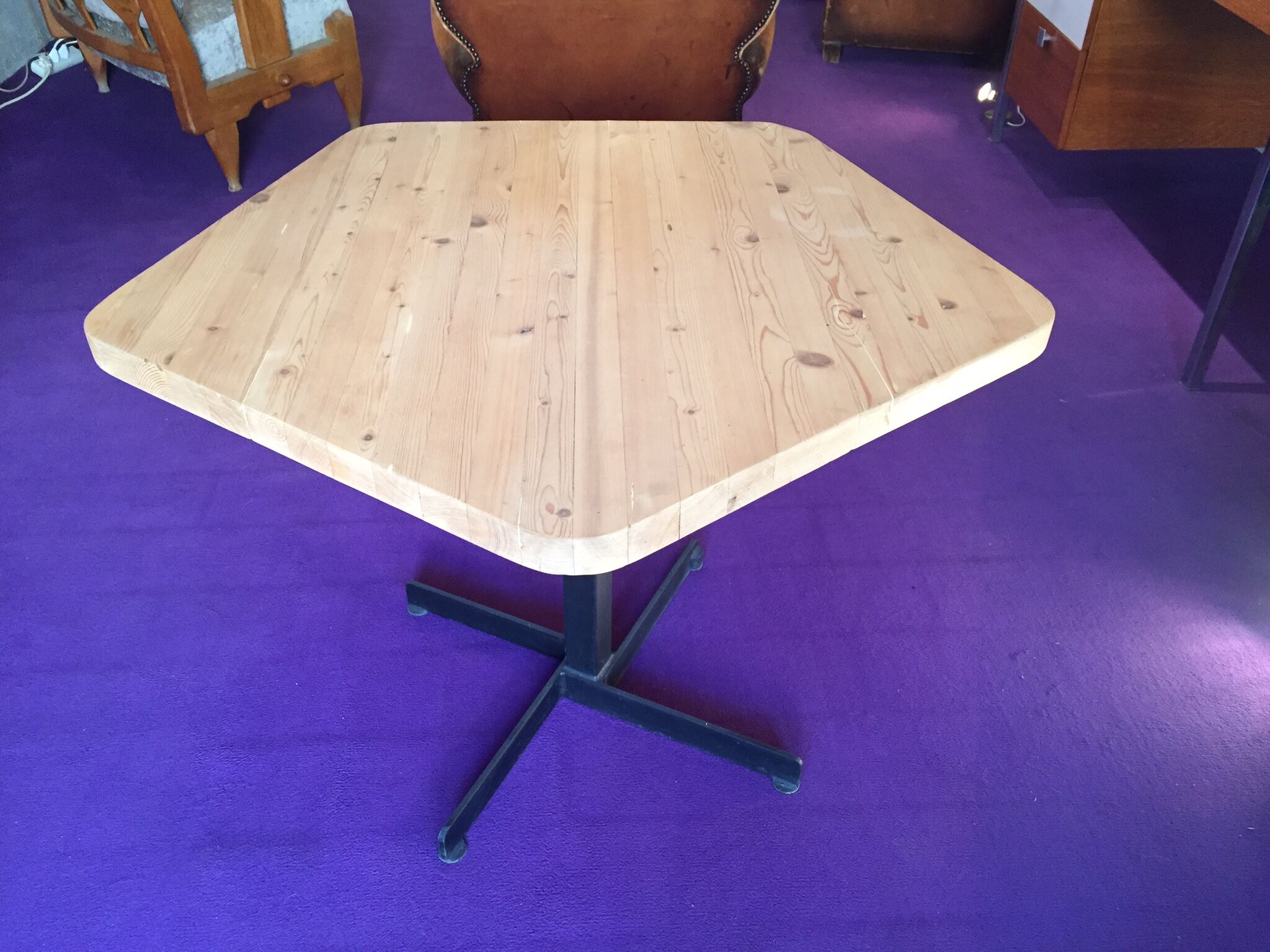 Charlotte Perriand 1968 pentagonal table