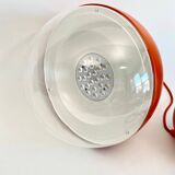 Vintage Ikea Väster Orange Space Age Pendant Lamp 1990 - Knut Hagberg Design