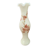 Vintage opaline Florentine Stelvia soliflore vase