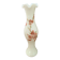 Vintage opaline Florentine Stelvia soliflore vase