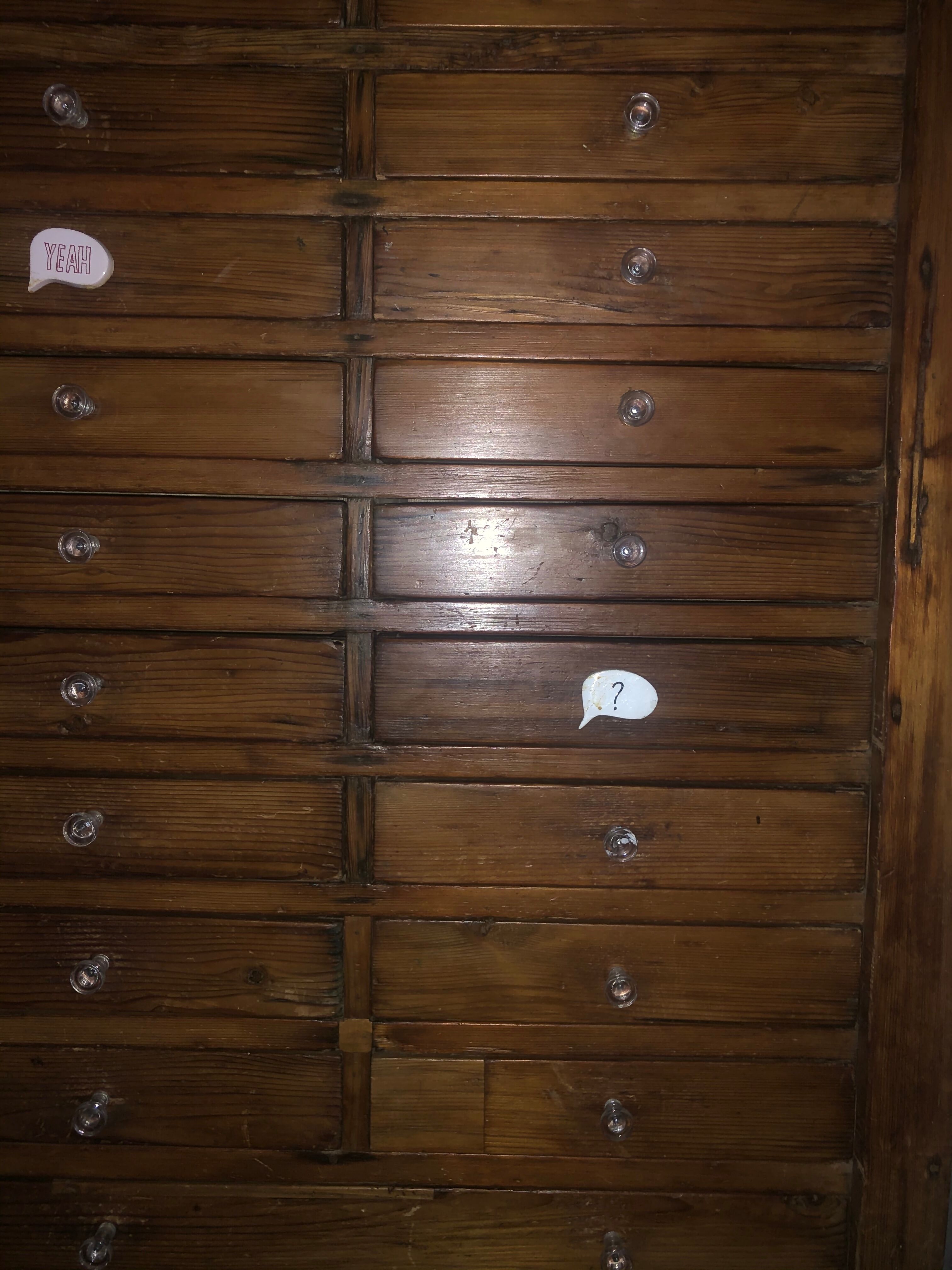 Furniture from craft to drawers