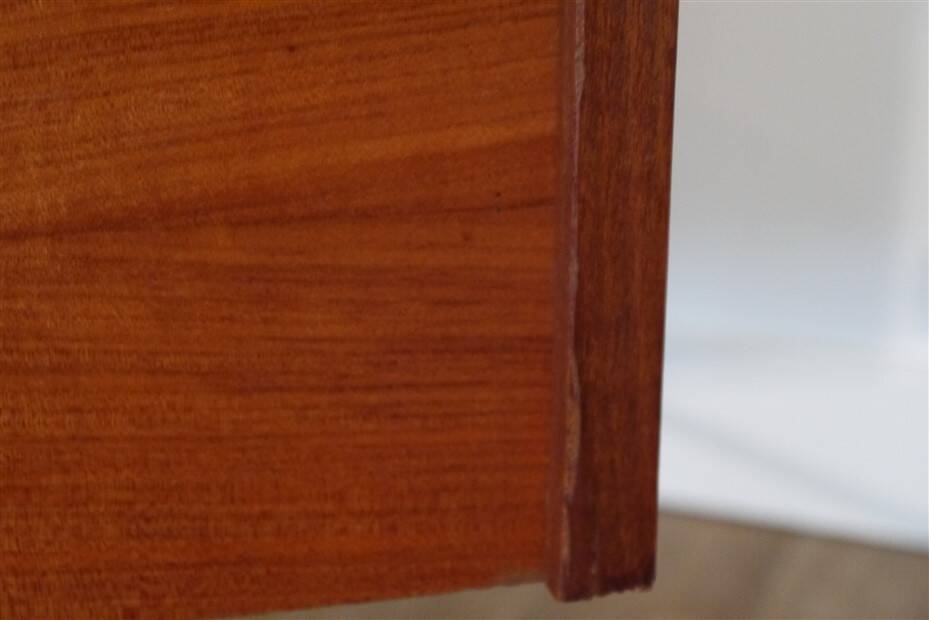 Vintage Scandinavian teak desk 1960