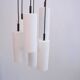 Cascade Ceiling Lamp with 6 Glass Tubes by Staff Leuchten, 1970s