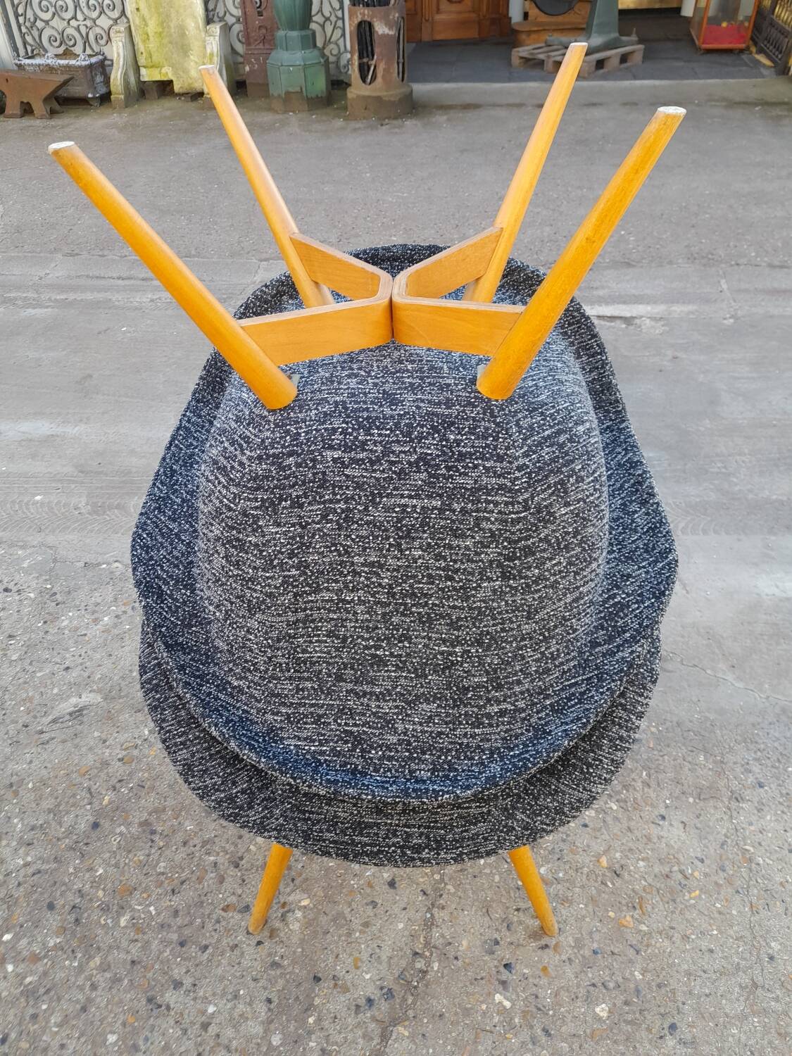 Paire fauteuils tchèques, 1960