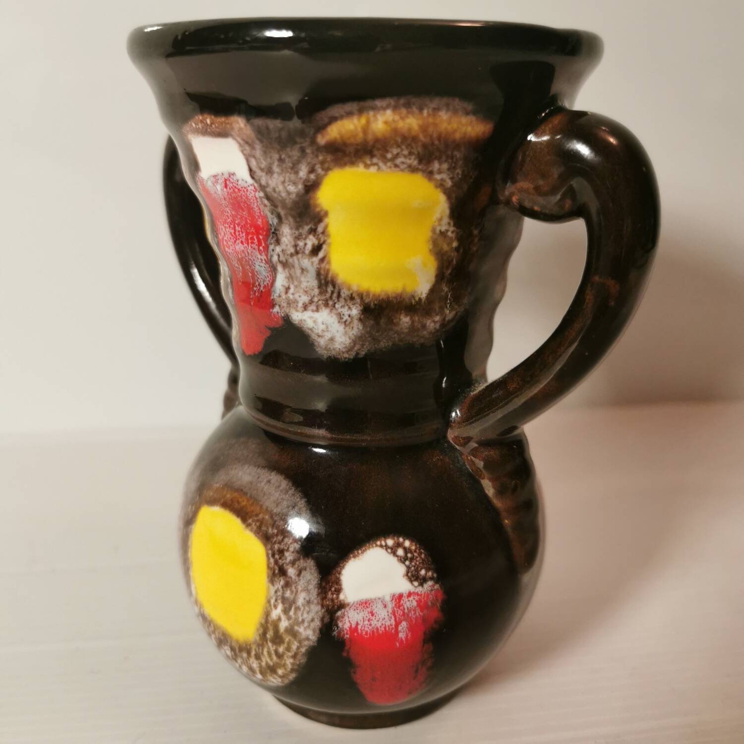 Vase in Pure Vallauris Style Numbered and Signed 50s/60s Vintage