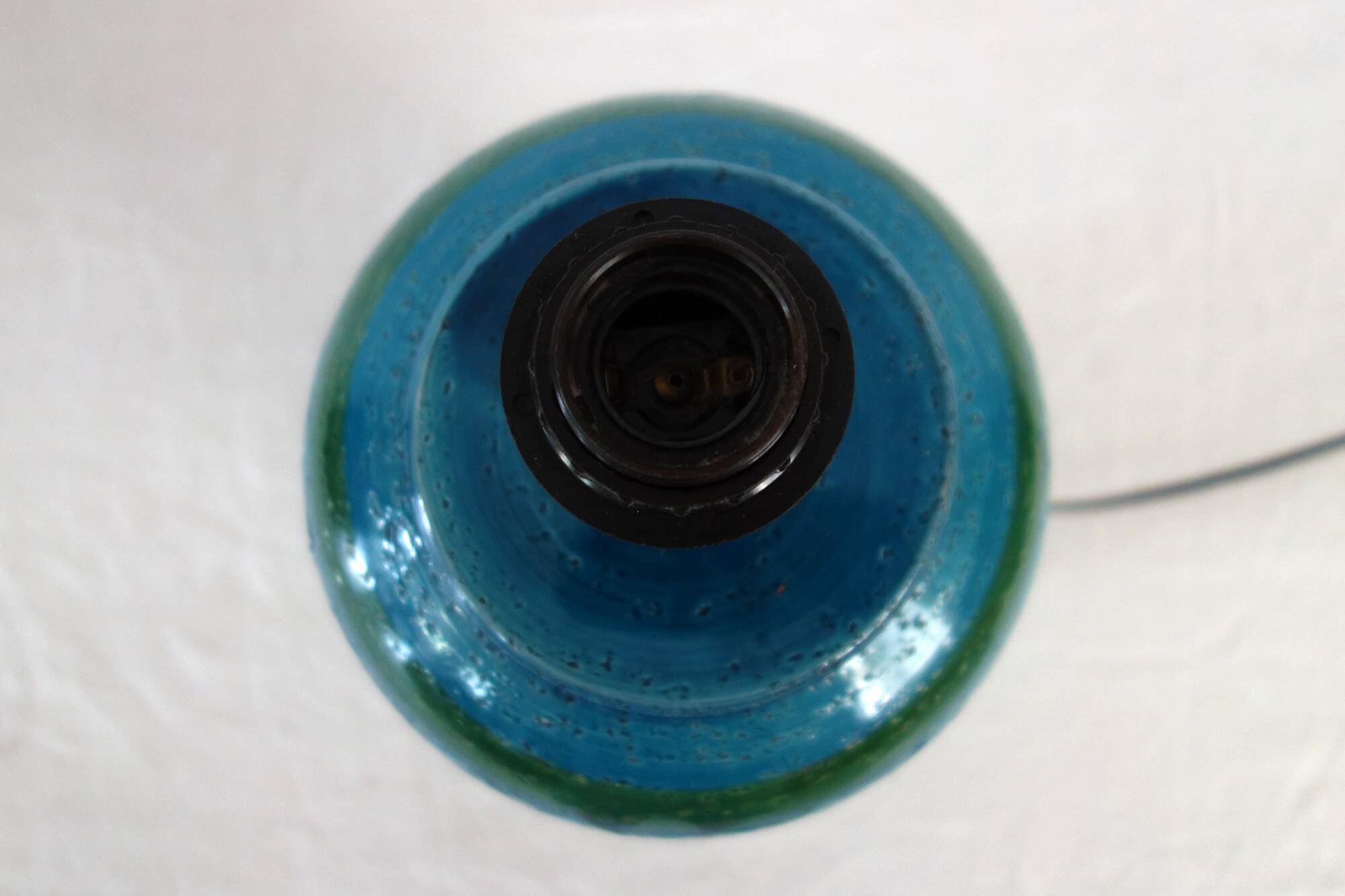 Bitossi ceramic lamp bases Italy 1970s