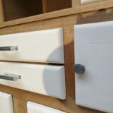 Buffet mado brushed oak and vintage cream