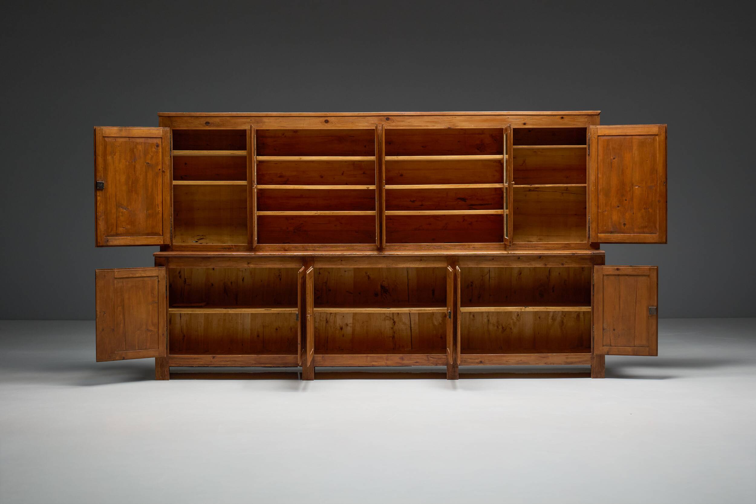 Rustic Art Populaire hutch, France, late 19th century