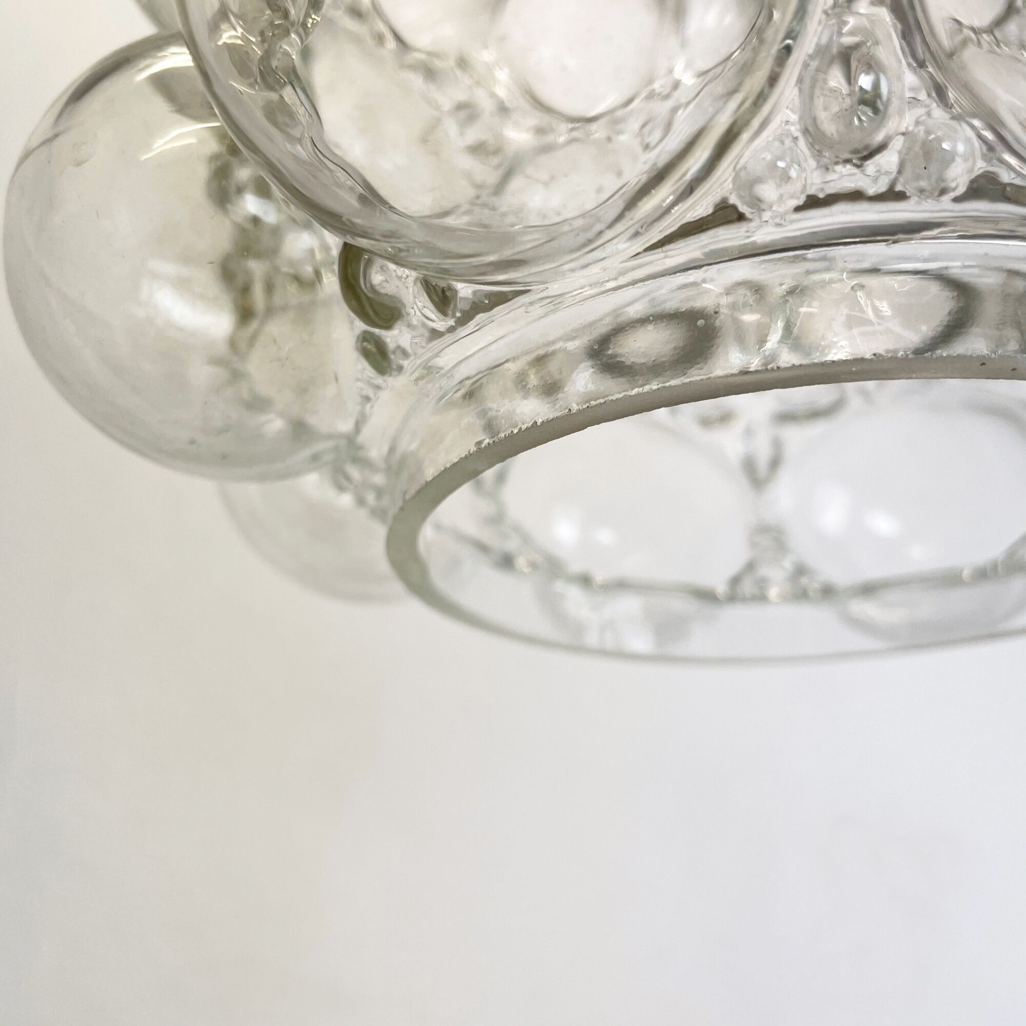 Glass bubble hanging by Helena Tynell for Glashütte Limburg, Germany 1960