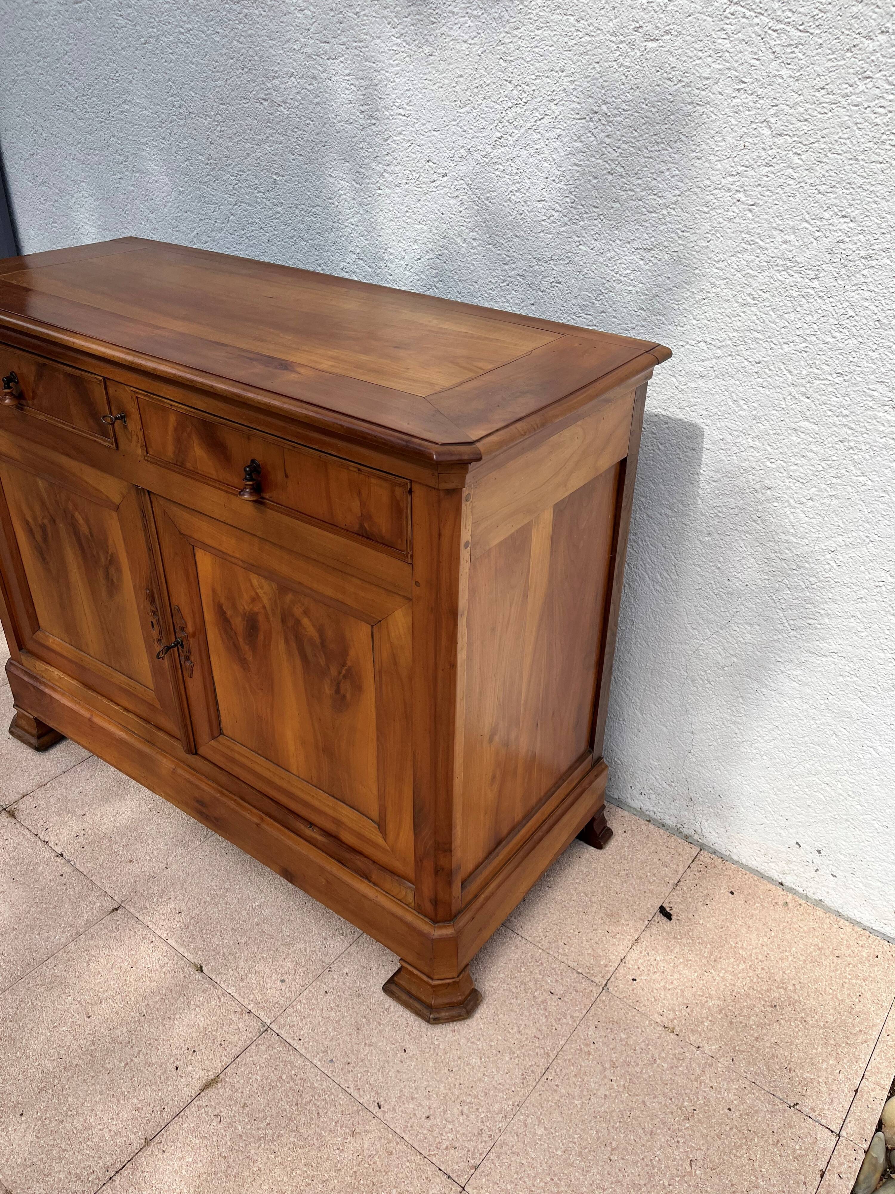Louis Philippe antique buffet in cherry tree
