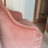 Pair of toad armchairs