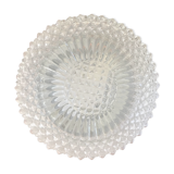 Glass ceiling light circa 1960