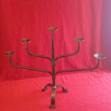 Wrought iron candelabra