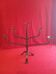 Wrought iron candelabra