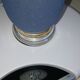 Blue granite vase