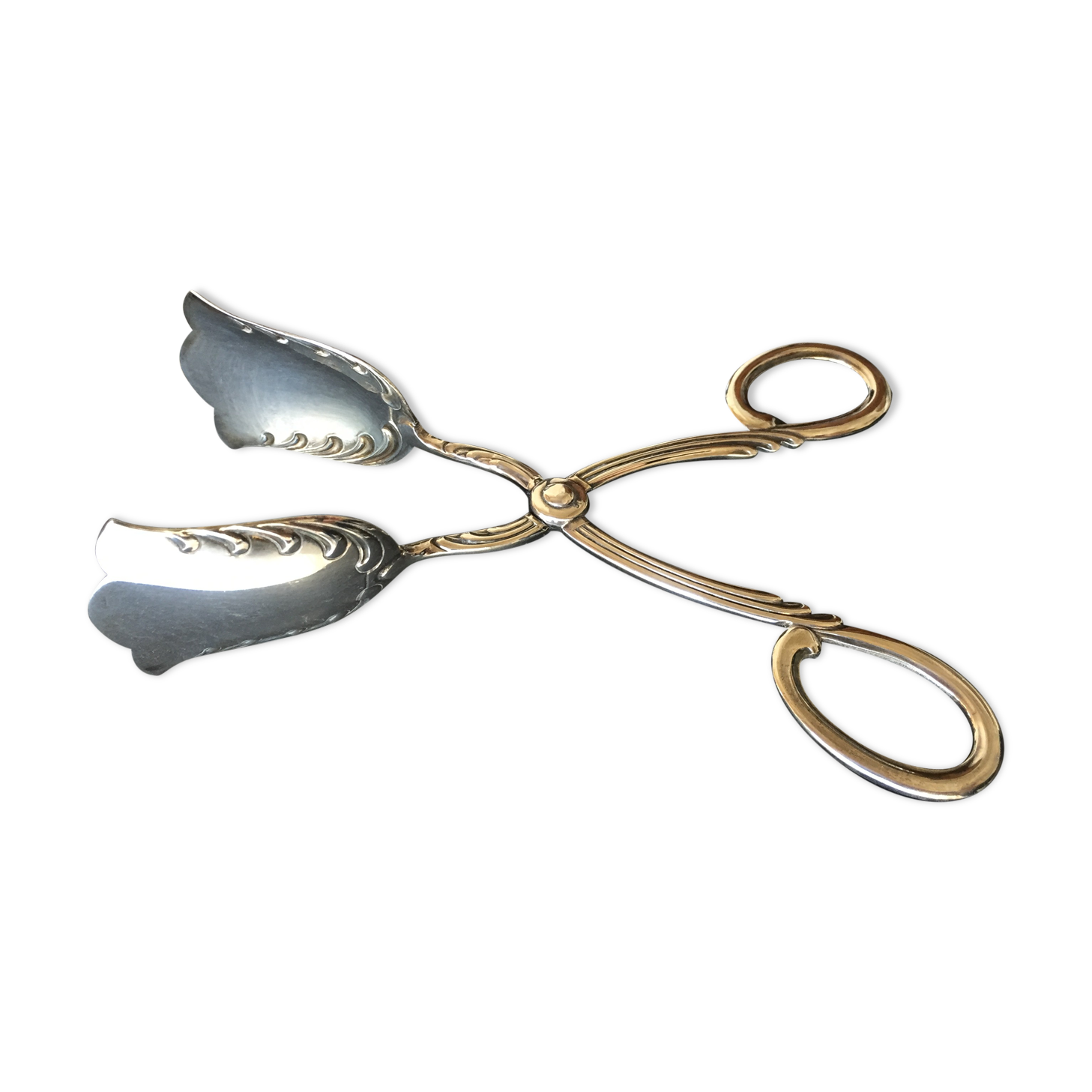 Silver metal mignardises pinch