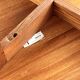 Table d'appoint vintage IKEA Olsvik en pin massif (Années 2000)