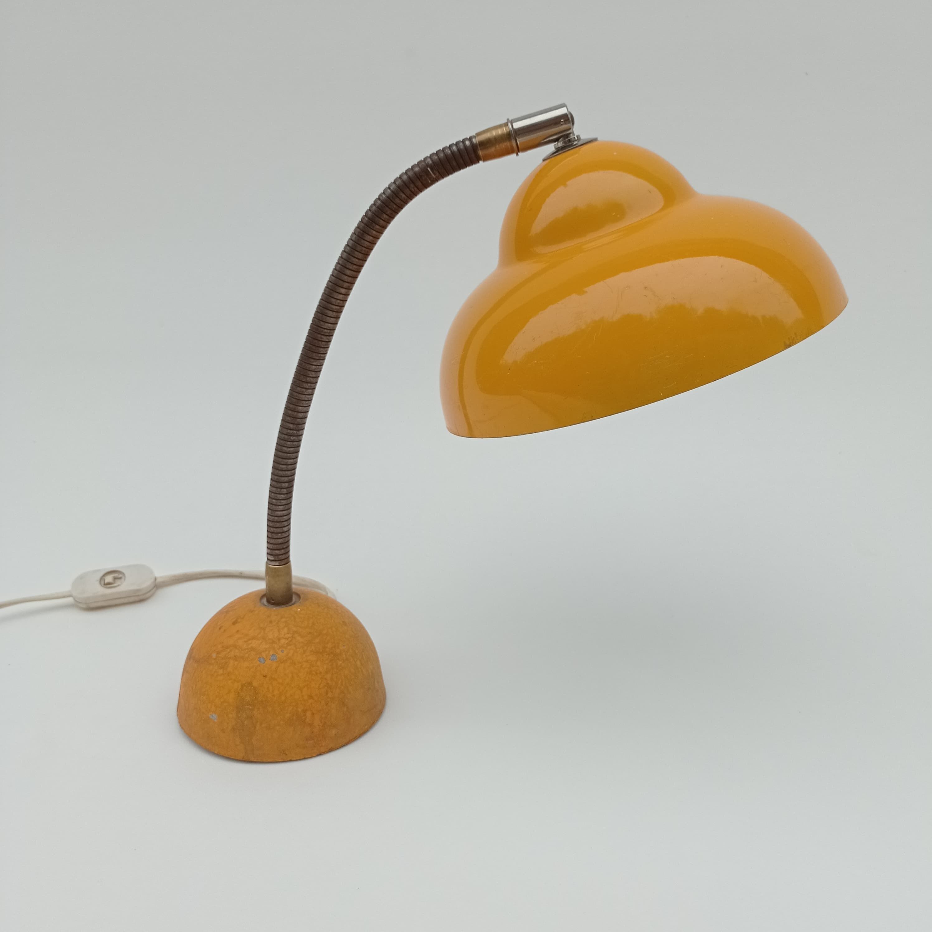 Lemon desk lamp from the 1960s
