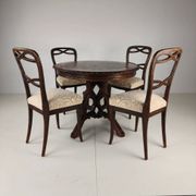 Table à manger de style Forêt-Noire par Horrix – vers 1880