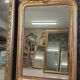Louis Philippe mirror with pediment 148 x 95
