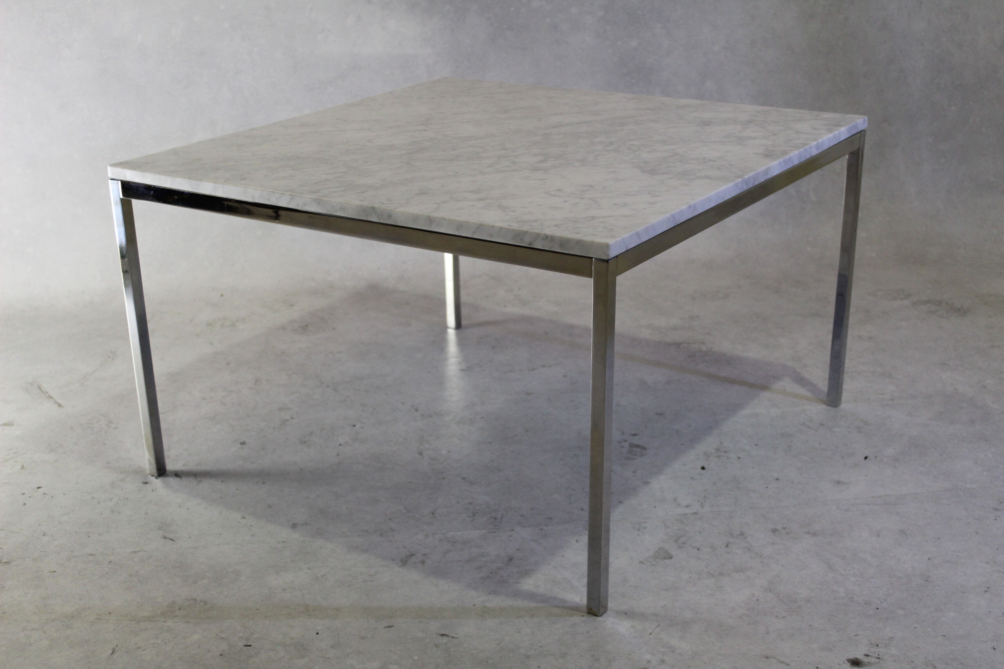Florence Knoll's square marble coffee table