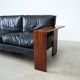 Rare rosewood 3-seater sofa by Afra e Tobia Scarpa for Maxalto