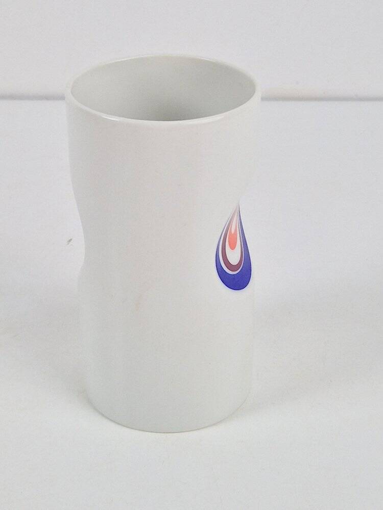 Technicolor Porcelain Vase by Hans Theo Baumann Schönwald, West Germany, 1970s
