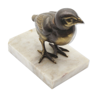 Presse papier oiseau art deco