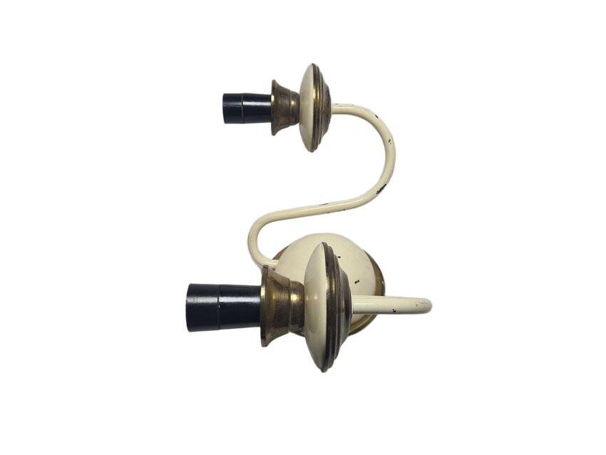 2-armed wall lamp from Elmet Zabrze, Poland, 1970s