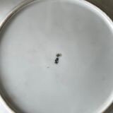 Ancienne assiette chinoise avec dragon porcelaine dragonware moriage 19 ème