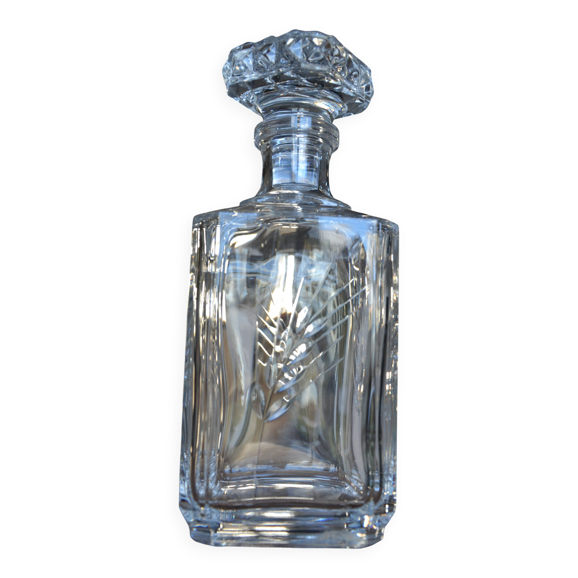 Crystal whisky carafe from Arques
