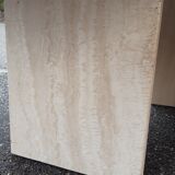 Travertine coffee table 80s