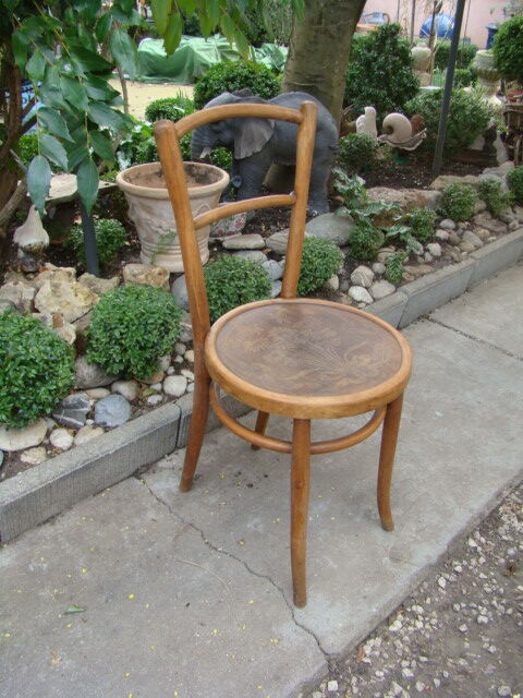 Chaise bistrot art nouveau ancienne