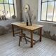Table de ferme chêne doré 160cm