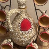 Liqueur carafe Foam of the Seas - Vallauris / Vintage